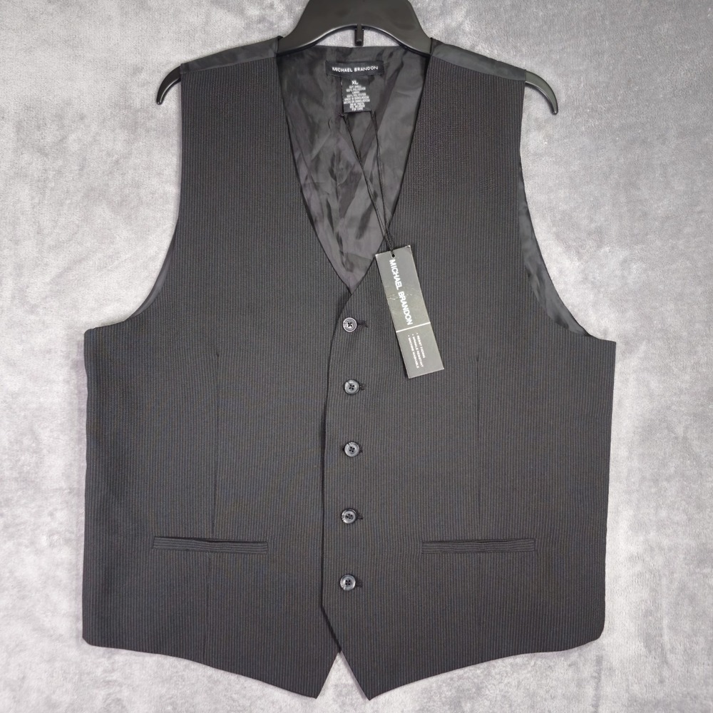 Michael Brandon Mens Vest XL New With Tags